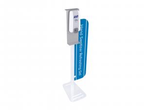 RESE-906 Hand Sanitizer Stand w/ Graphic