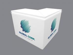 RESE-1517 Custom L-Counter (24" D)
